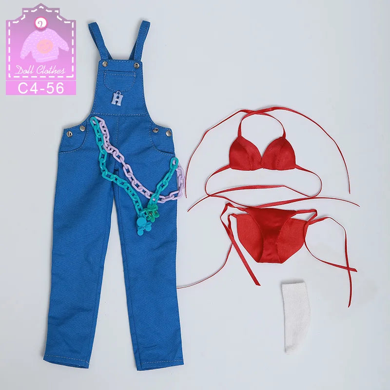 BJD Clothes LDS Cai E Chest Body Use 1/4 BJD Accessories Light And Silky Texture Clothes Hand Made Doll Outfit