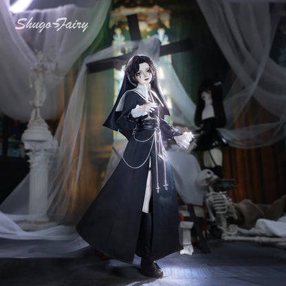 Loki A Bjd Doll 1/4 Bubo Modern Blood-Habited Hierophant Punk Friar Male Original Bjd Dolls Full Set ShugaFairy