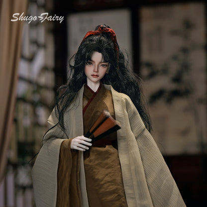 ShugaFairy 1/4 BJD Doll Morty B - 45cm Wuxia Martial Artist Bubo Ball Jointed Resin Body Full Set