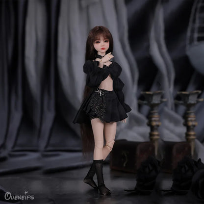 Aurola BJD Doll 1/6 Yingli Body 27.5cm Movable Joint Fullset Fashion Toys  Glitter Skirt for Girls Gifts YOSD Korean Style Doll