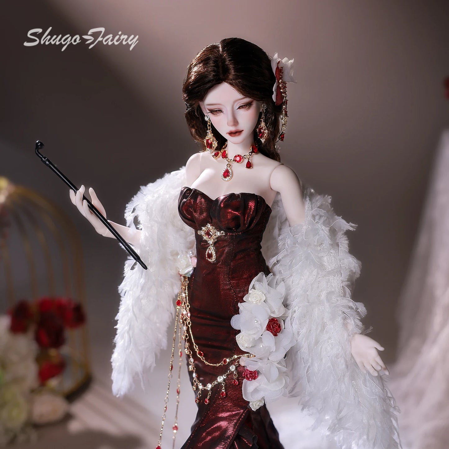 BJD Doll  Anubis G 1/4 Original Countess European Retro Style Exquisite Collectible Bariy Body Full Set ShugaFairy