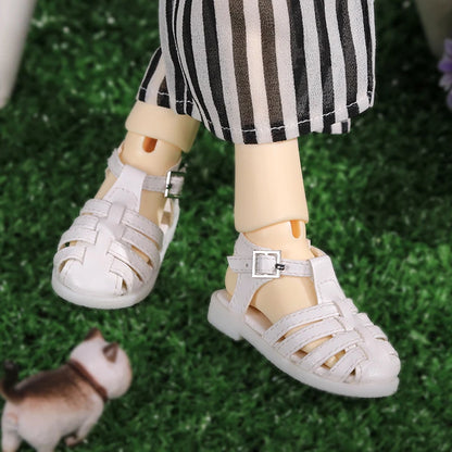 BJD Shoes 1/4 body About 7cm Fashionable all-match pig cage shoes Doll Accessories