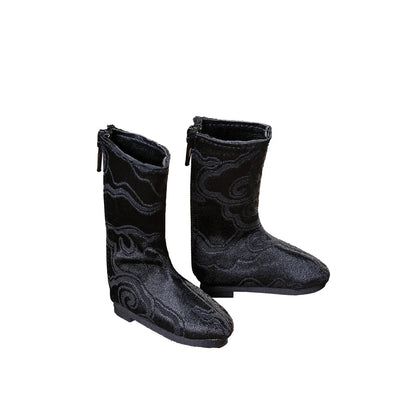 Shuga Fairy Bjd Shoes 1/4 Thigh-high Flat Boots WX4-165 Original Bjd Doll Accessories