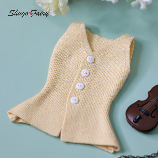 Bjd Clothes 1/4 Bjd Doll Bariy Body Small Chest Knitwear Fashion Style Shuga Fairy Original Collection with Outfit & Accessories