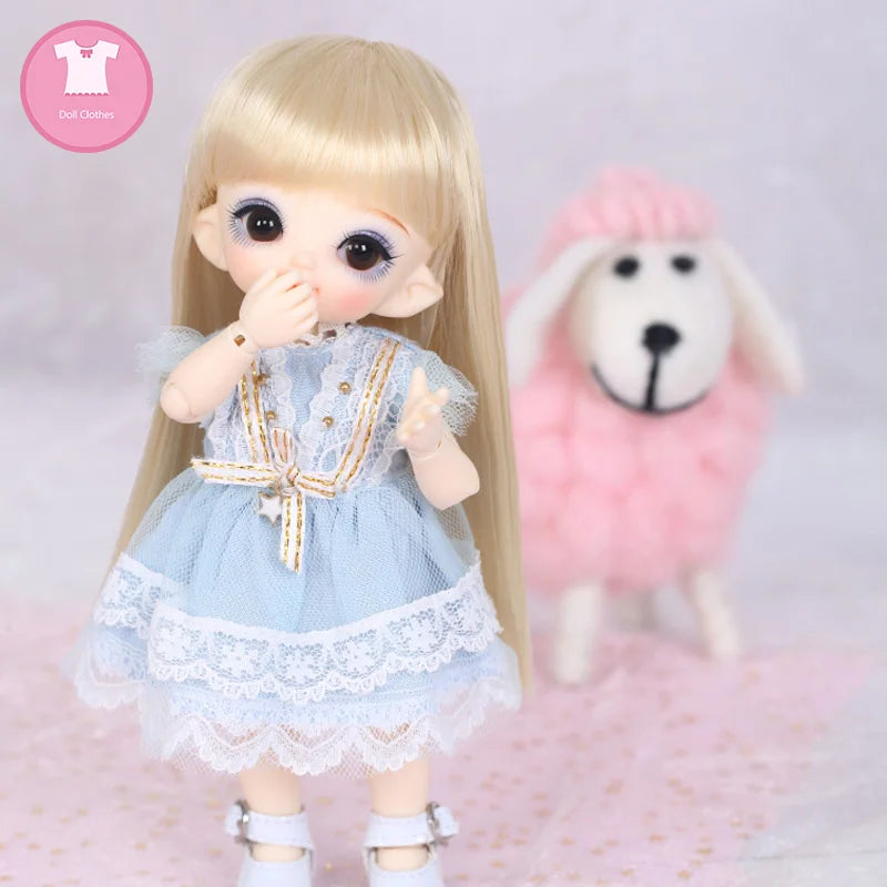 BJD Clothes 1/8 for Pukifee Body Dress Repair Girl Body OUENEIFS Doll Accessories
