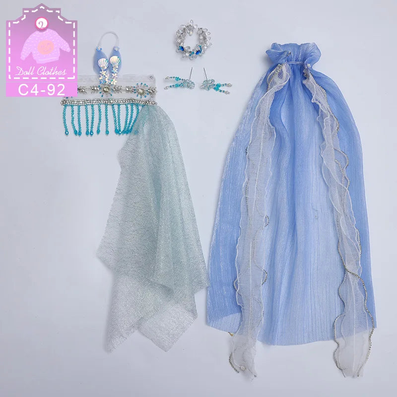 BJD Clothes LDS Cai E Chest Body Use 1/4 BJD Accessories Light And Silky Texture Clothes Hand Made Doll Outfit