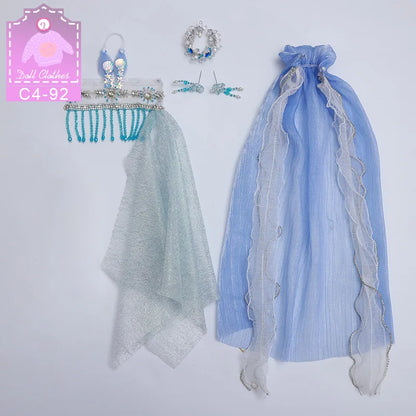 BJD Clothes LDS Cai E Chest Body Use 1/4 BJD Accessories Light And Silky Texture Clothes Hand Made Doll Outfit