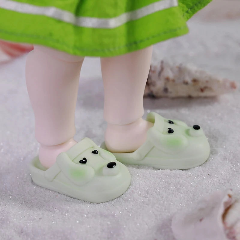 BJD Shoes 1/6 Bady about 4.4cm Pink Sky Bluebright Yellow Fresh Green Optional Doll Accessories