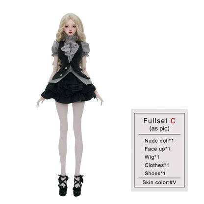 Winter C Bjd Doll 1/3 Xinyi SD Contemporary Preppy Fullset Art Dolls for Female Shugafairy 1/3 Bjd Action Figure Collection