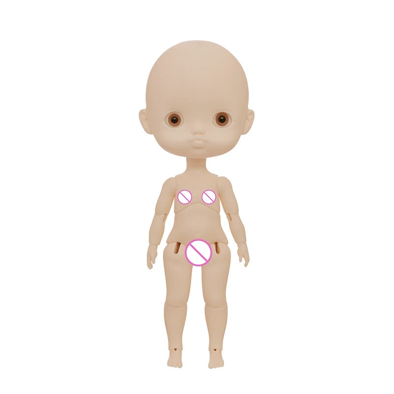 ShugaFairy Zhuzhubao 1/6 Bjd Doll Big Head Baby Pout Face Cute Girl Double Eyelids High Quality Ball Jointed Dolls