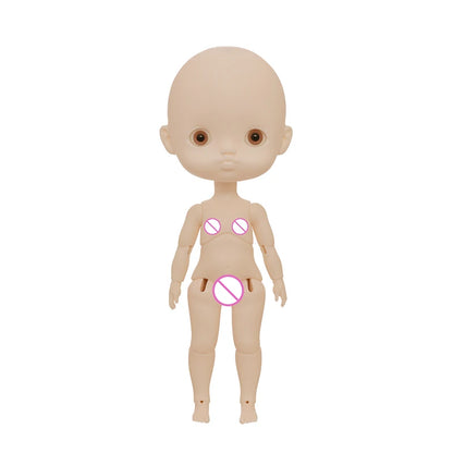ShugaFairy Zhuzhubao 1/6 Bjd Doll Big Head Baby Pout Face Cute Girl Double Eyelids High Quality Ball Jointed Dolls