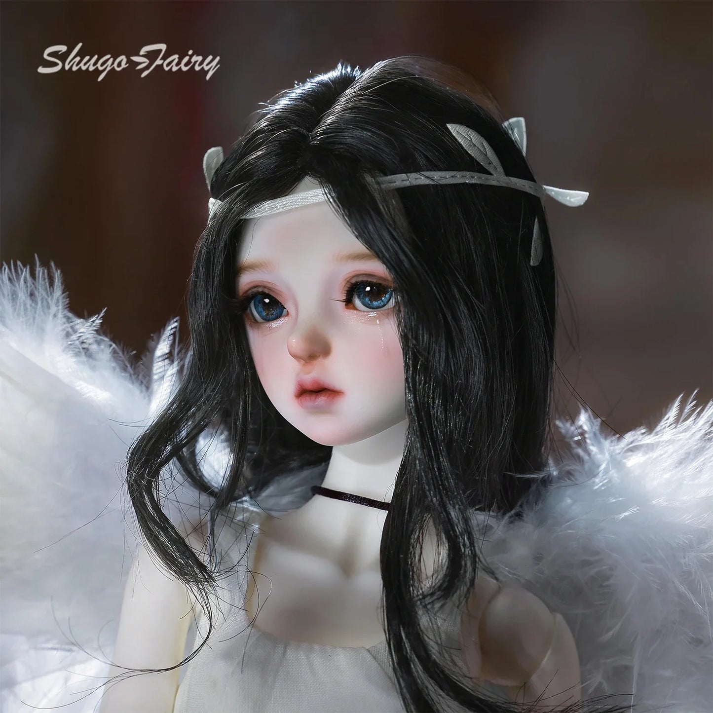 BJD Doll 1/4 Punk Rock Angel Gothic Doll Resin BJD Figures Shugafairy Celia L Full Set Collectible Doll Articulated Dolls