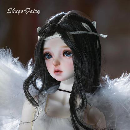 BJD Doll 1/4 Punk Rock Angel Gothic Doll Resin BJD Figures Shugafairy Celia L Full Set Collectible Doll Articulated Dolls