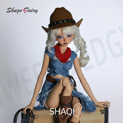 Sano D BJD 1/4 - Vintage Western Cowboy Knight Anime Style Ball Jointed Doll Full Set with Outfit & Accessories ShugaFairy