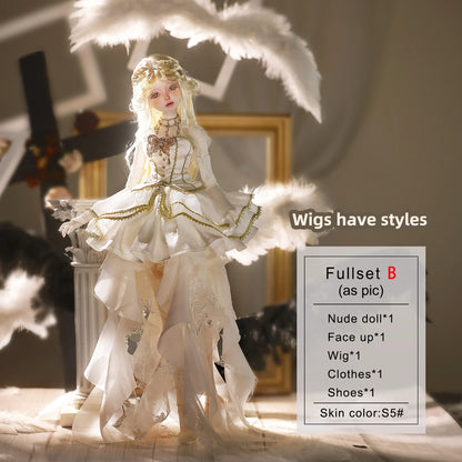 Shugafairy QY A/B 1/4 Celestial Oracle BJD Dolls Removable Magnetic Wings & Ears - Divine Envoy Full Set