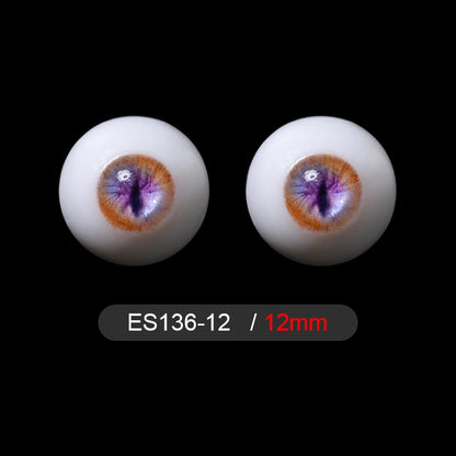 BJD Eyes Resin Eyeball ES133 ES140 12mm Handscraft Colourful Doll Accessories 1/3 1/4 1/6 for Fairyland Minifee Iplehouse