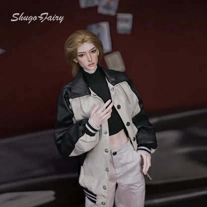 Crow Bjd Doll 1/3 Yunus 2 Uncle Rock Handsome Gentleman Gothic Style Fashion OOTD Art Dolls Toys for Boys Shugafairy