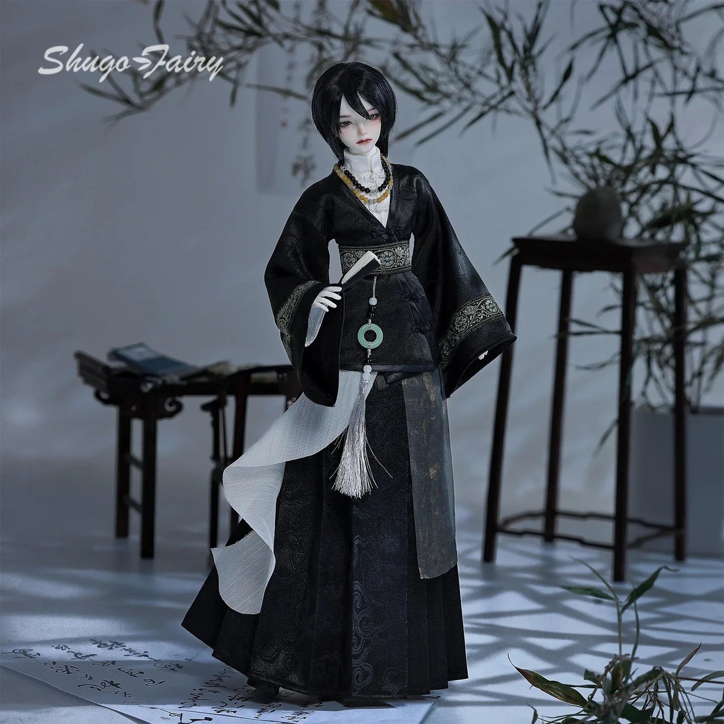 Original Morty D 1/4 Wuxia BJD Shugafairy Neo Chinese Scholar Bubo Body Full Set