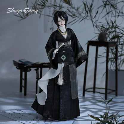 Original Morty D 1/4 Wuxia BJD Shugafairy Neo Chinese Scholar Bubo Body Full Set