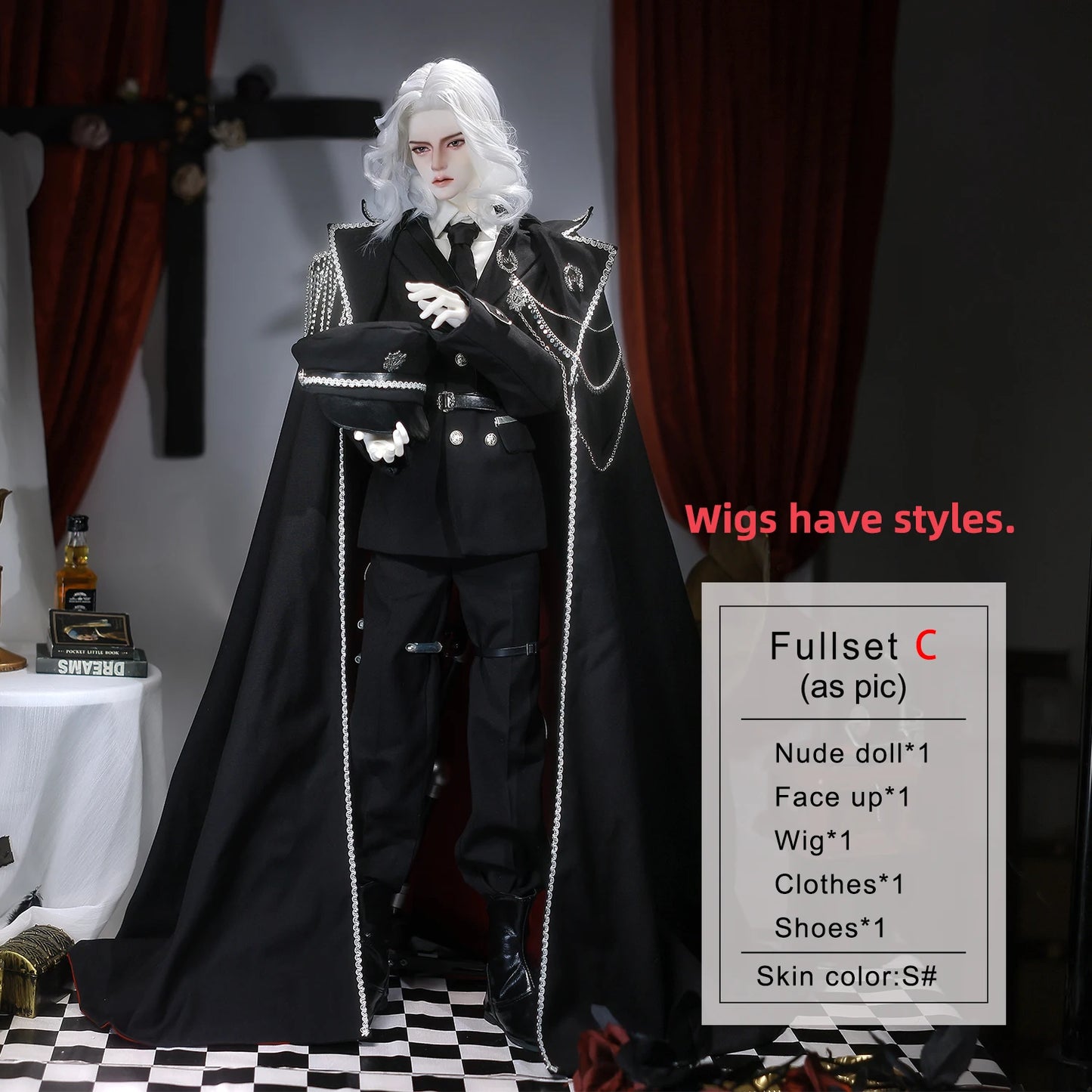 Shugafairy Carson C 1/3 BJD - Grand Admiral Military Limited | Resin Collector Sculpt | Full Set