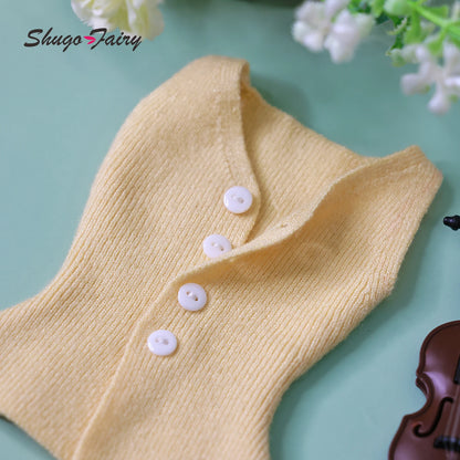 Bjd Clothes 1/4 Bjd Doll Bariy Body Small Chest Knitwear Fashion Style Shuga Fairy Original Collection with Outfit & Accessories