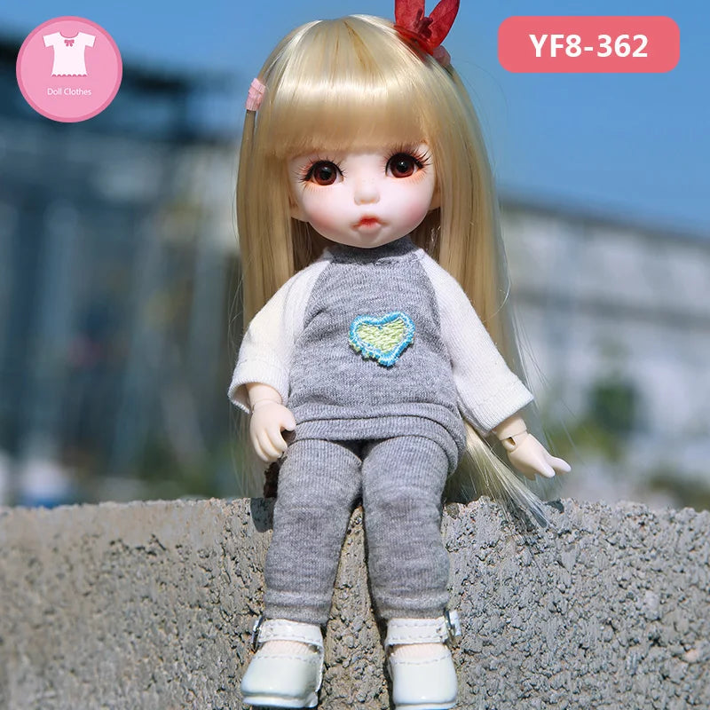 BJD Clothes 1/8 for Pukifee Body Dress Repair Girl Body OUENEIFS Doll Accessories