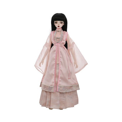 Libra C Bjd Doll 1/4 Full Set Ming Hanfu Ancient Style Resin High Quality Ball Jointed Doll Shugafairy