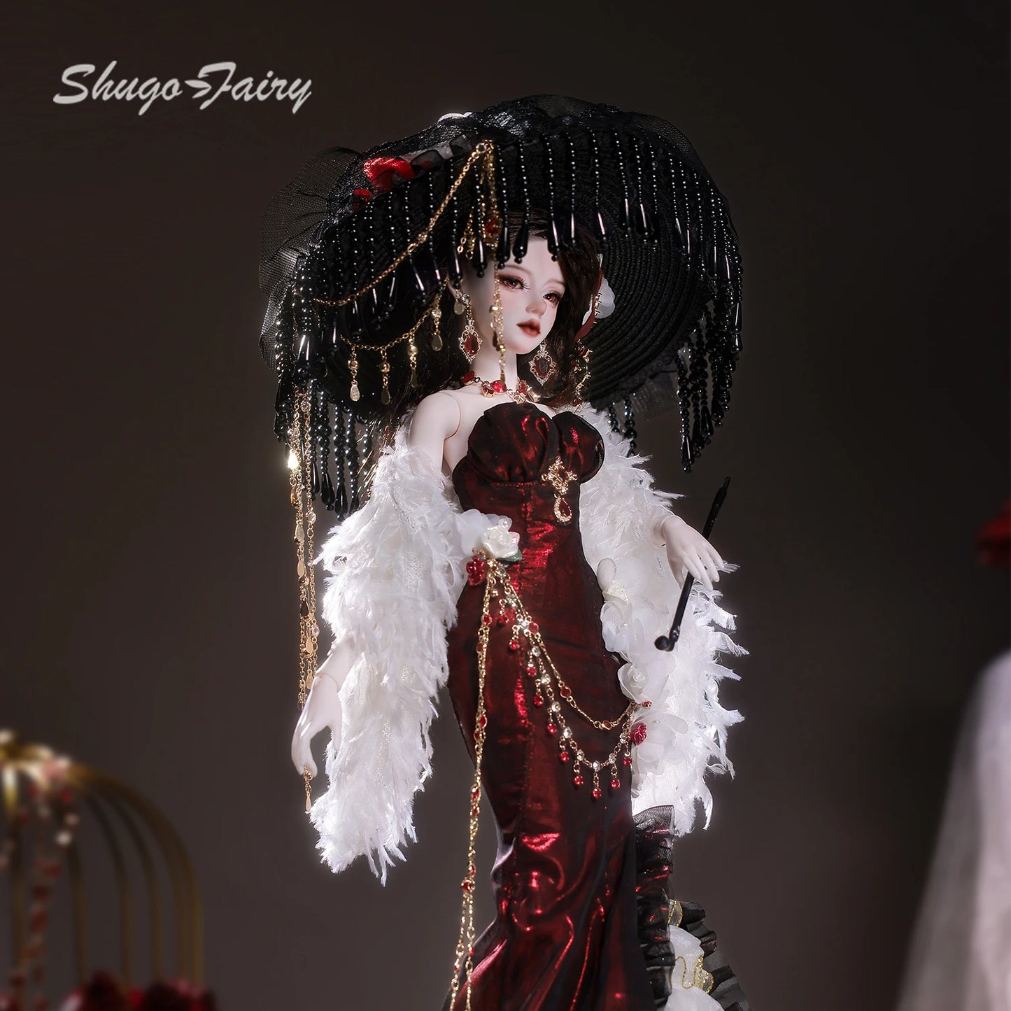 BJD Doll  Anubis G 1/4 Original Countess European Retro Style Exquisite Collectible Bariy Body Full Set ShugaFairy