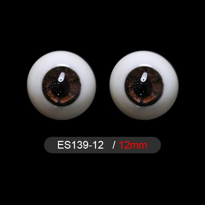 BJD Eyes Resin Eyeball ES133 ES140 12mm Handscraft Colourful Doll Accessories 1/3 1/4 1/6 for Fairyland Minifee Iplehouse