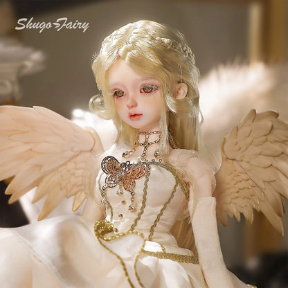 Shugafairy QY A/B 1/4 Celestial Oracle BJD Dolls Removable Magnetic Wings & Ears - Divine Envoy Full Set