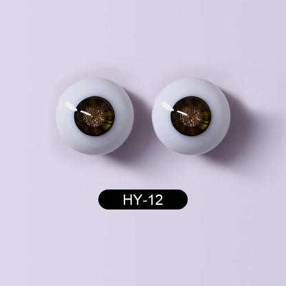 BJD Eyes Glass Eyeball Handscraft Colourful Doll Accessories Size 1/3 1/4 1/6 1/8 yosd SD MSD 12 14mm