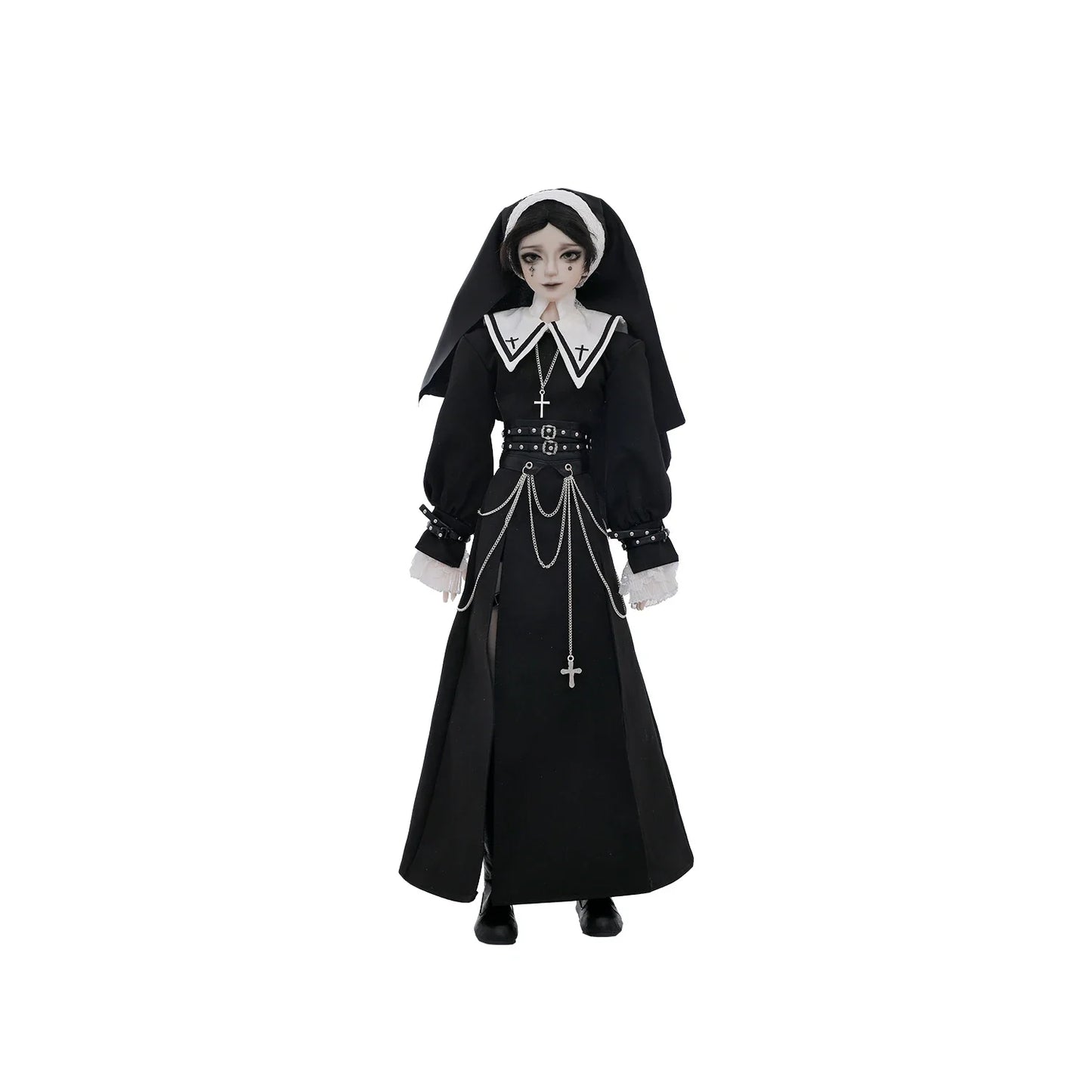 Loki A Bjd Doll 1/4 Bubo Modern Blood-Habited Hierophant Punk Friar Male Original Bjd Dolls Full Set ShugaFairy