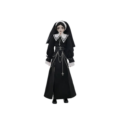 Loki A Bjd Doll 1/4 Bubo Modern Blood-Habited Hierophant Punk Friar Male Original Bjd Dolls Full Set ShugaFairy