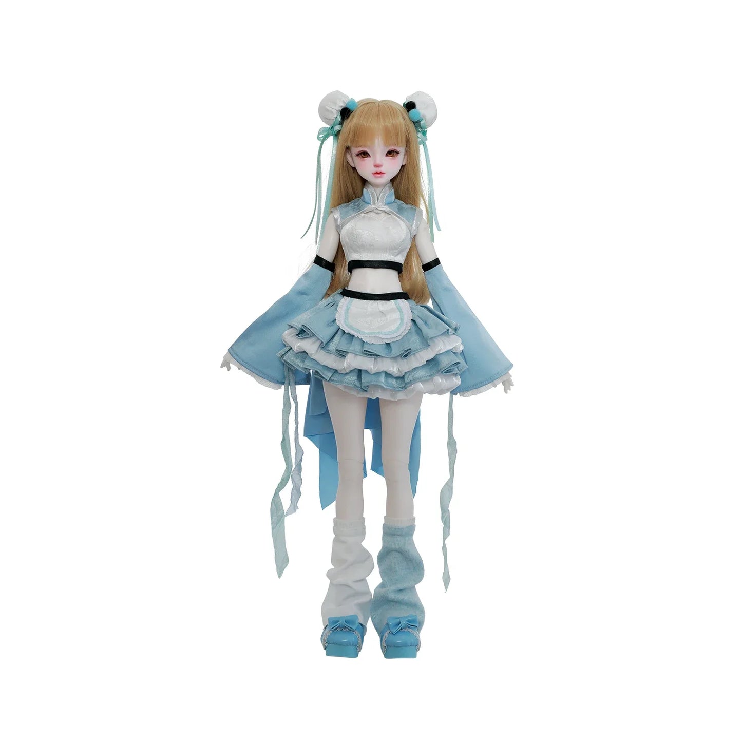 ShugaFairy Liano E BJD - Adorable Guo Feng Y2K Girl W/ Powerpuff Style | Complete Poseable Set