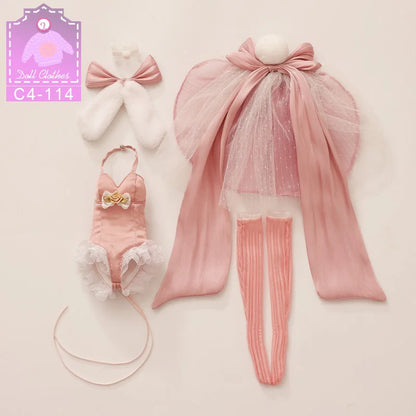 BJD Clothes LDS Cai E Chest Body Use 1/4 BJD Accessories Light And Silky Texture Clothes Hand Made Doll Outfit