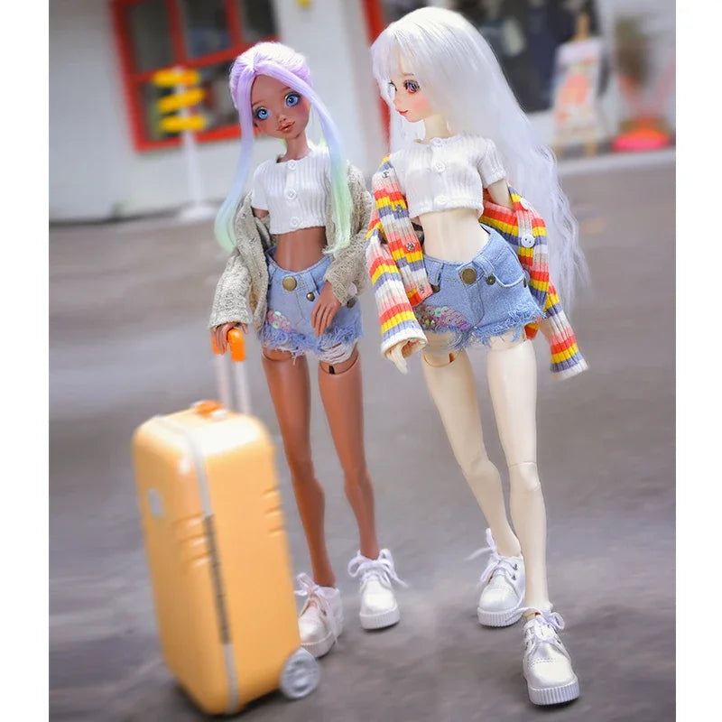 ShugaFairy Momoni - 1/4 BJD Slim Body Resin Doll Fashion Full Set 40cm Ball-Jointed Figure New Design Collectible