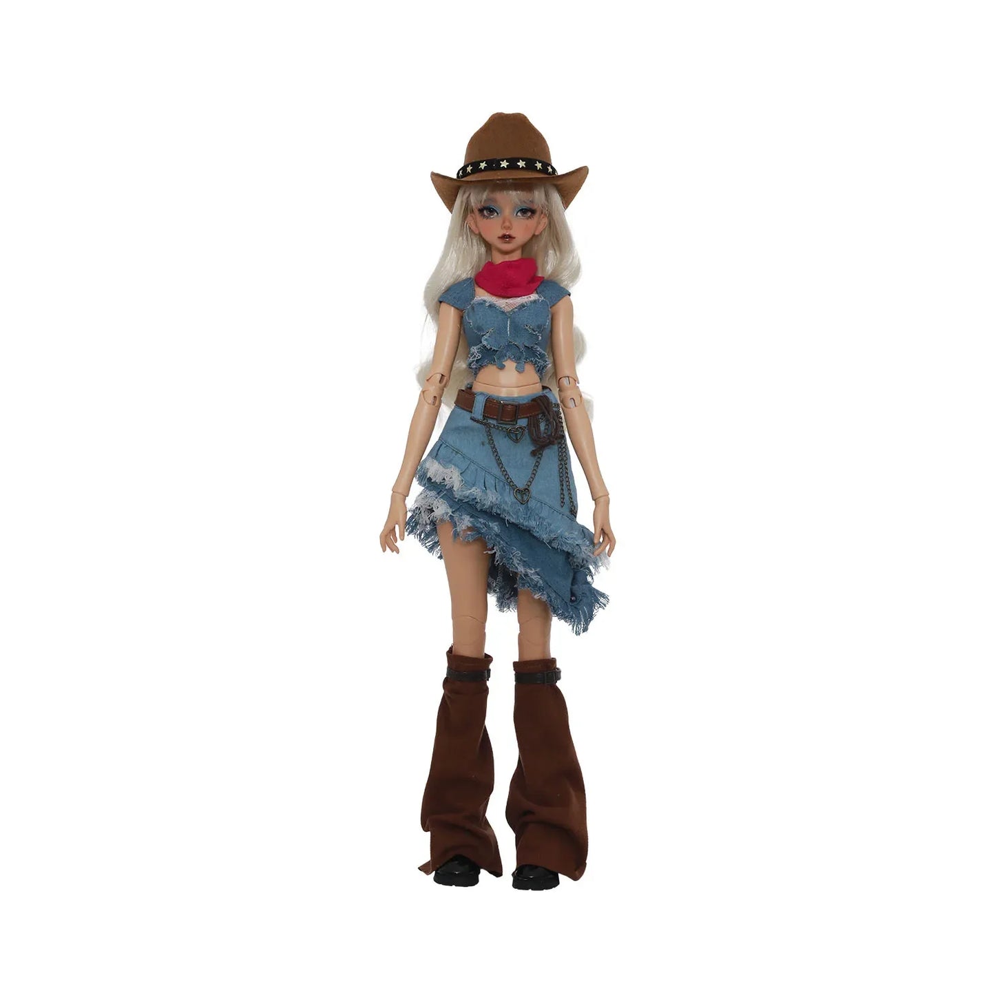 Sano D BJD 1/4 - Vintage Western Cowboy Knight Anime Style Ball Jointed Doll Full Set with Outfit & Accessories ShugaFairy