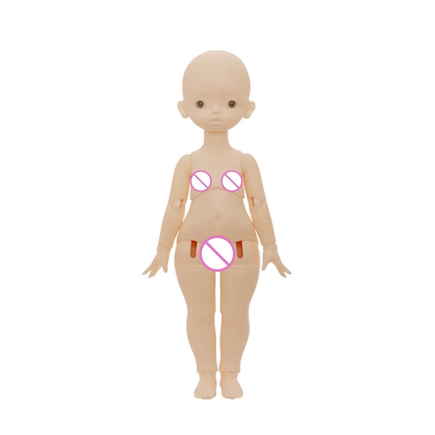 May C BJD - Adorable 1/6 Anime Baby Doll | Pacifier & Poseable Full Set