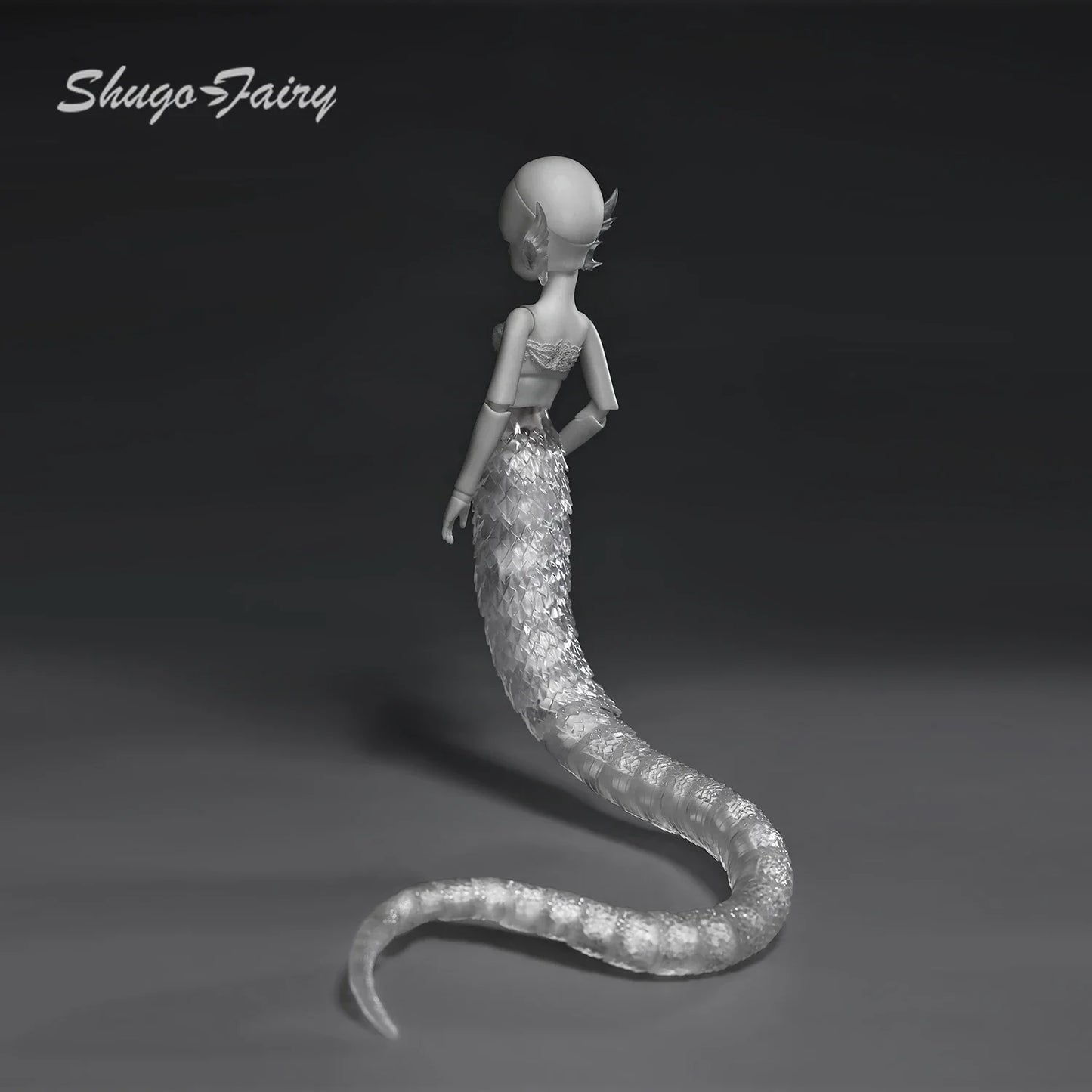 Anime Monster Girl BJD 1/6 - Virelai A Half-monster Long Scaly Tail & Scales | Shugafairy Dolls Full Set