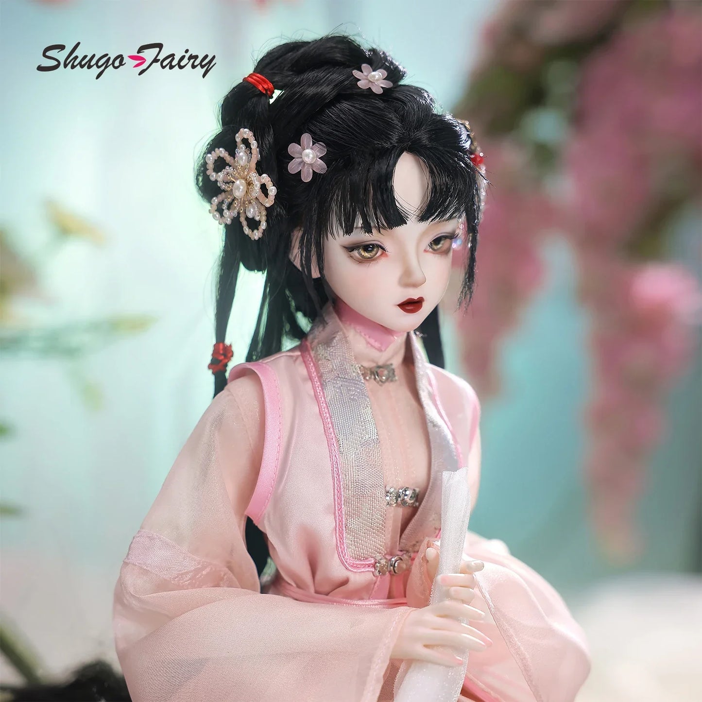 Libra C Bjd Doll 1/4 Full Set Ming Hanfu Ancient Style Resin High Quality Ball Jointed Doll Shugafairy