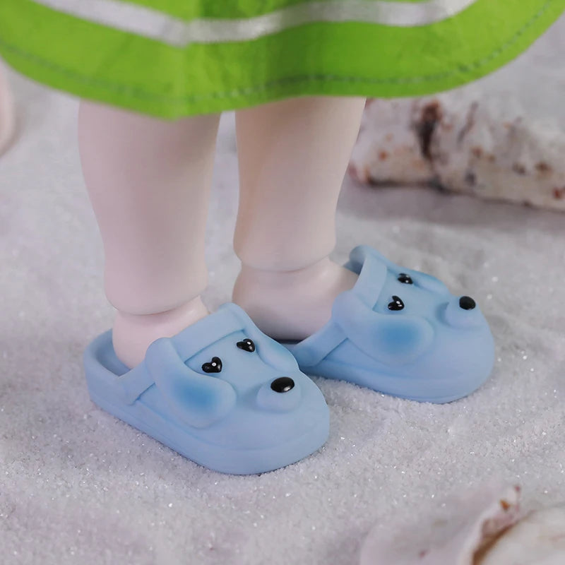 BJD Shoes 1/6 Bady about 4.4cm Pink Sky Bluebright Yellow Fresh Green Optional Doll Accessories