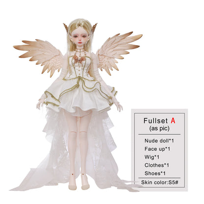 Shugafairy QY A/B 1/4 Celestial Oracle BJD Dolls Removable Magnetic Wings & Ears - Divine Envoy Full Set