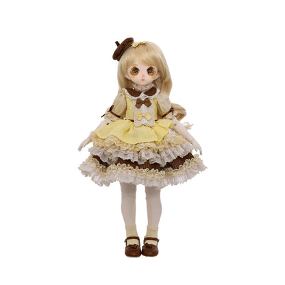 Shugafairy Original 1/4 BJD Makoto B Sweet Pudding Theme Hand-Painted Dessert Makeup & Jointed Body Full Set Resin Art Doll