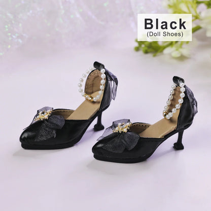 Shuga Fairy Bjd Shoes 1/4 Mini Toy High-heeled Shoes Multicolor Colors WX4-373 Bjd Doll Accessories