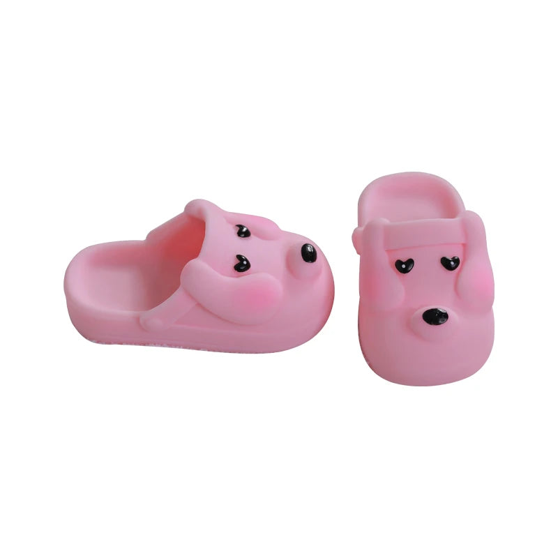BJD Shoes 1/6 Bady about 4.4cm Pink Sky Bluebright Yellow Fresh Green Optional Doll Accessories