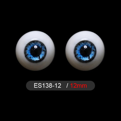 BJD Eyes Resin Eyeball ES133 ES140 12mm Handscraft Colourful Doll Accessories 1/3 1/4 1/6 for Fairyland Minifee Iplehouse