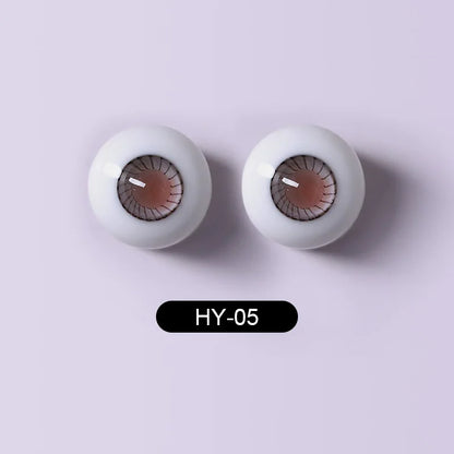 BJD Eyes Glass Eyeball Handscraft Colourful Doll Accessories Size 1/3 1/4 1/6 1/8 yosd SD MSD 12 14mm