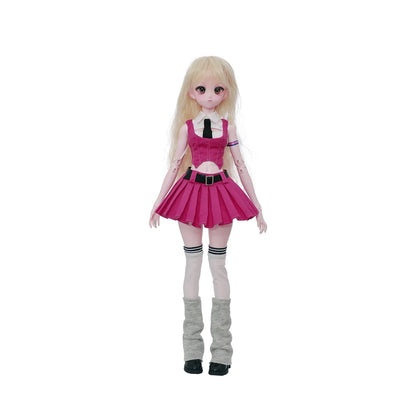 ShugaFairy Coco F 1/4 MSD BJD - Hight Quality Bariy Body Big Chest Y2K Carnival Fashion Full Poseable Set Anime Collectible