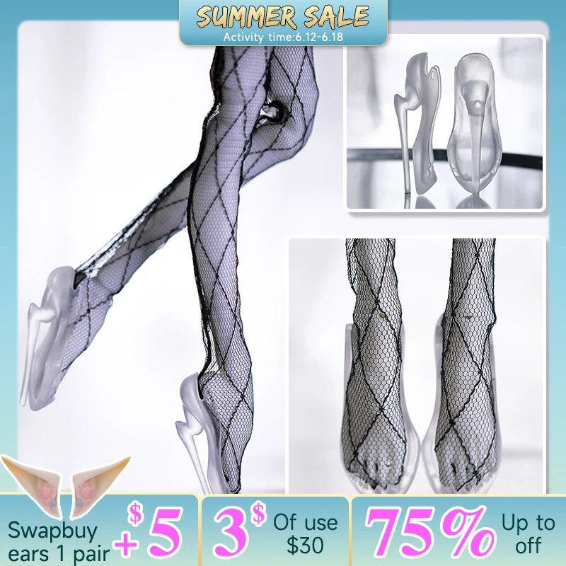 bjd shoes for 1/4 doll ballet Shoes LDS Queen Girls MSD Size BJD Shoe Doll Accessories for Women Body