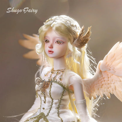 Shugafairy QY A/B 1/4 Celestial Oracle BJD Dolls Removable Magnetic Wings & Ears - Divine Envoy Full Set